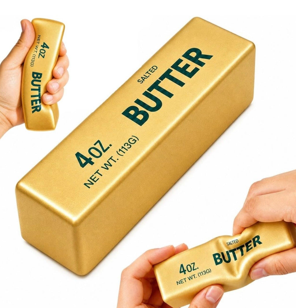 Golden Butter Medium Slow Rise Squishy