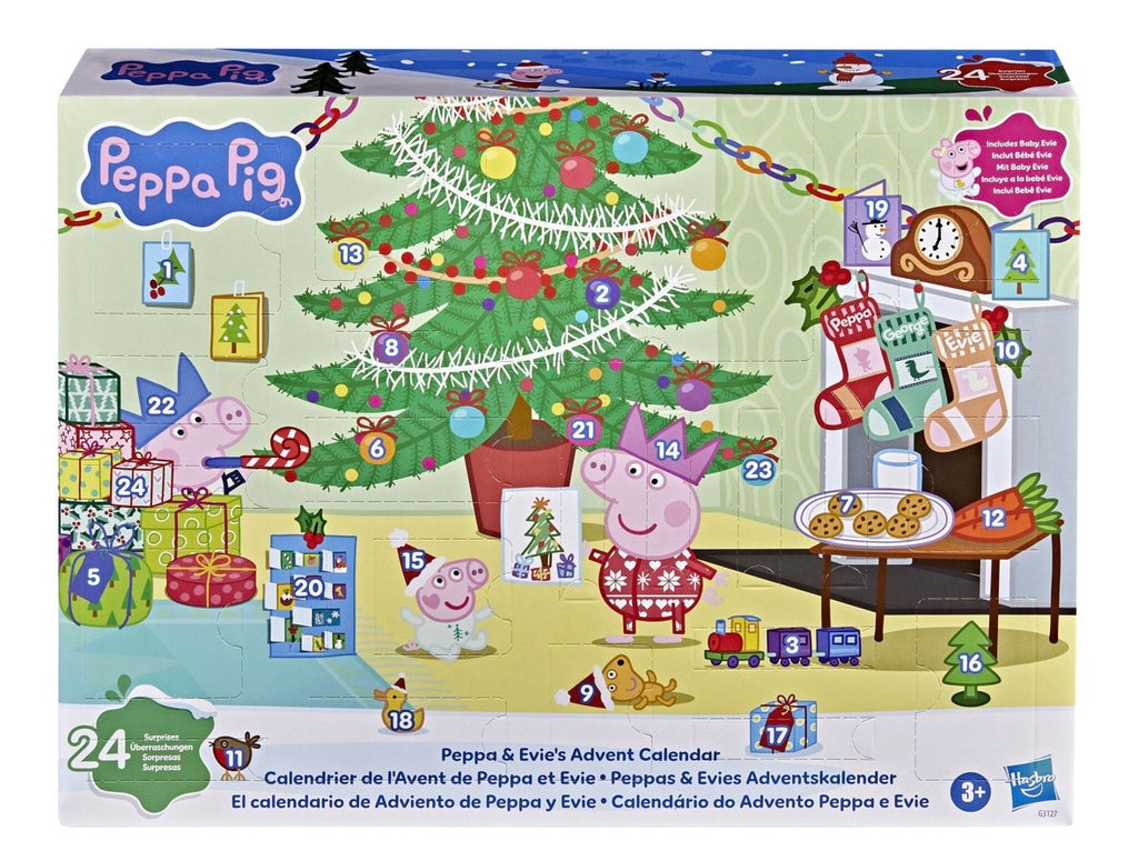 Peppa and Evie's Advent Calendar