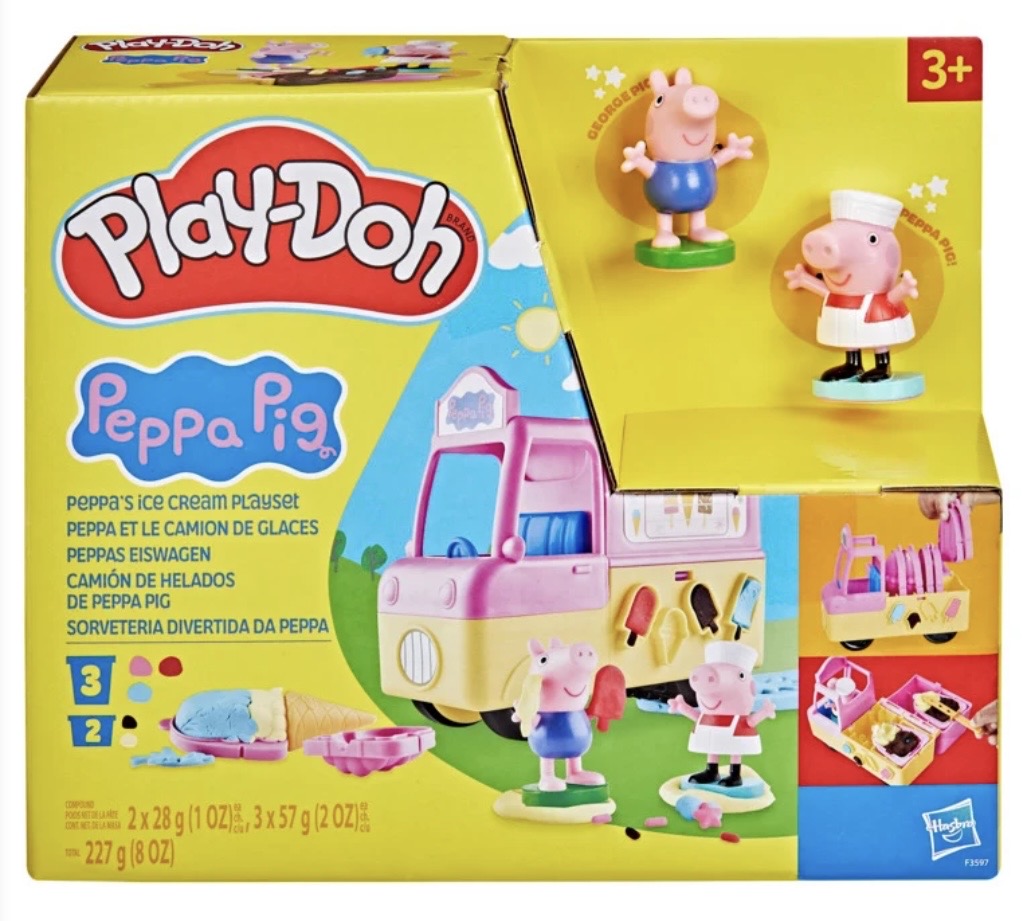 Playdoh Peppa Pig Peppas Ice Cream Playset