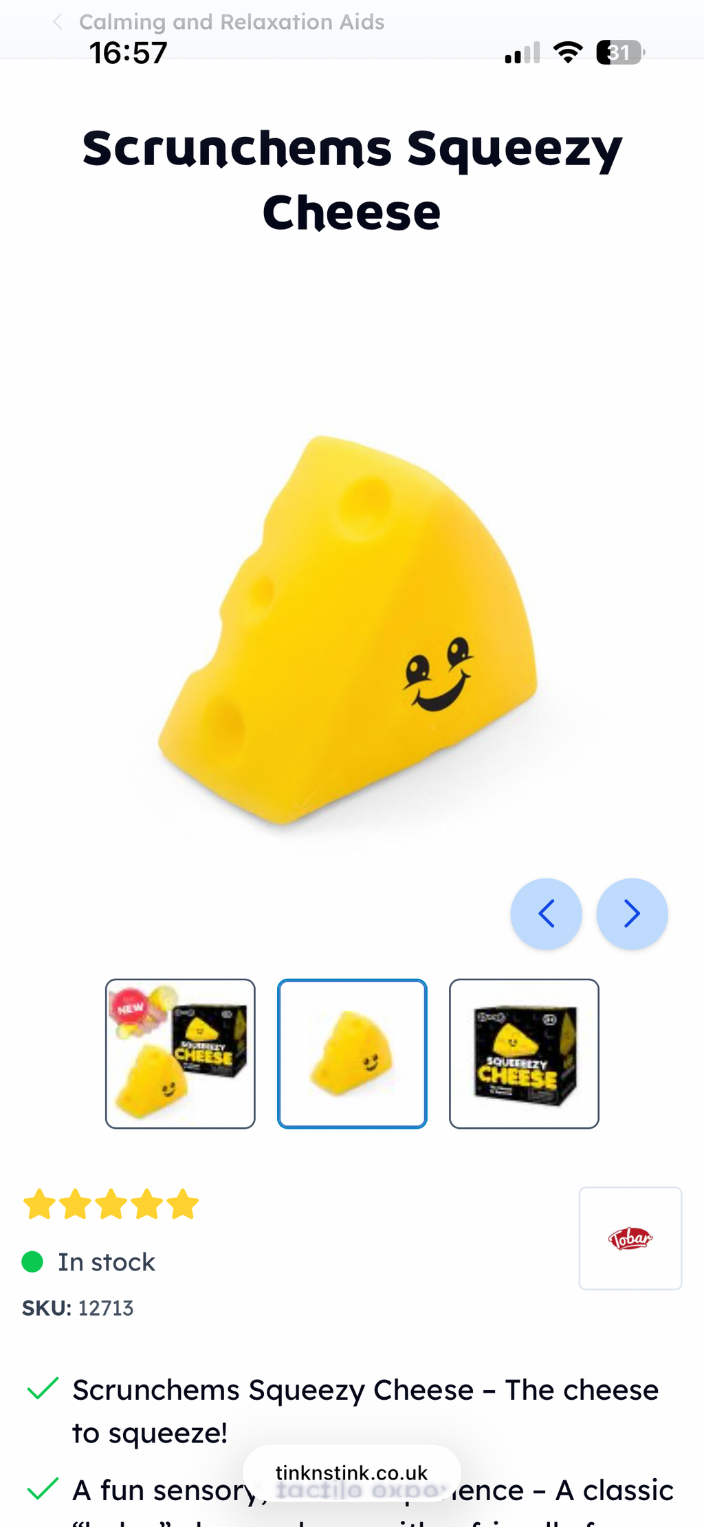 Scrunchems Squeeezy Cheese