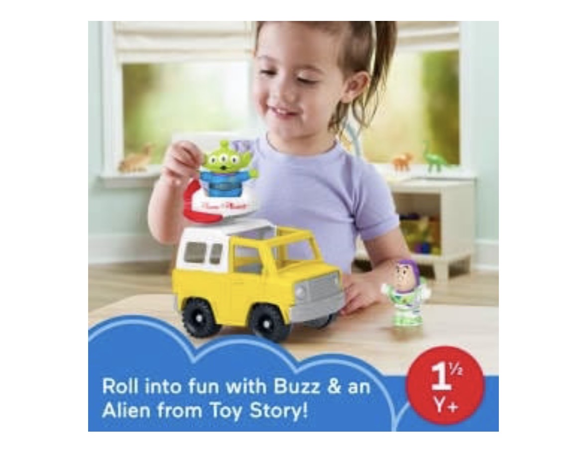 Fisher Price Little People Disney Toy Story Pizza Planet Truck