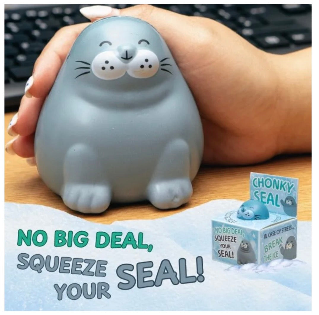 Break The Ice Chonky Seal Stress Toy