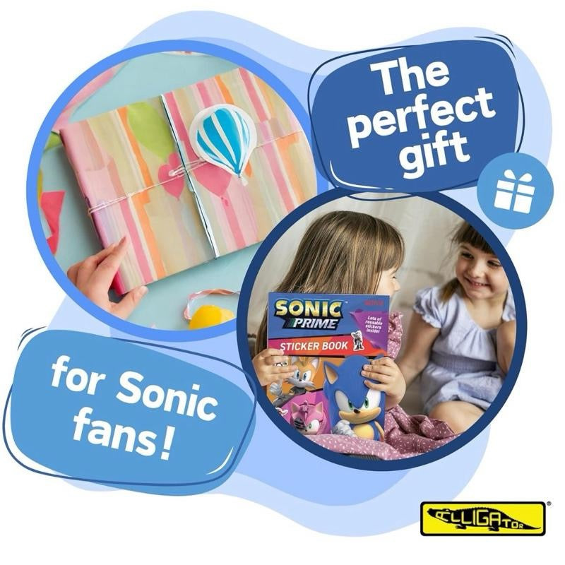 Sonic Prime Sticker Book