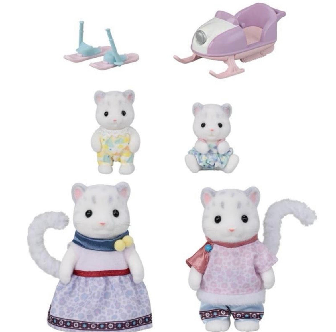 Sylvanian Families - Snow Leopard Family 5814