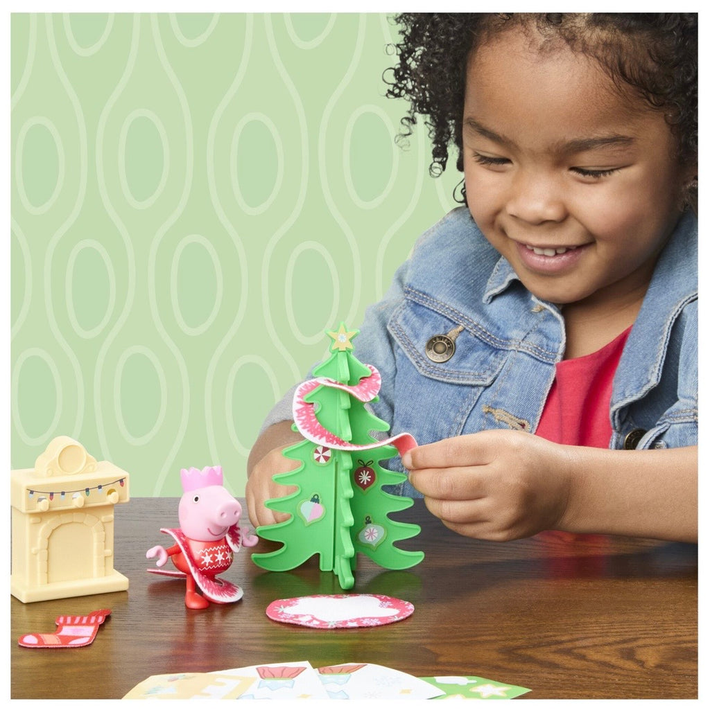 Peppa and Evie's Advent Calendar