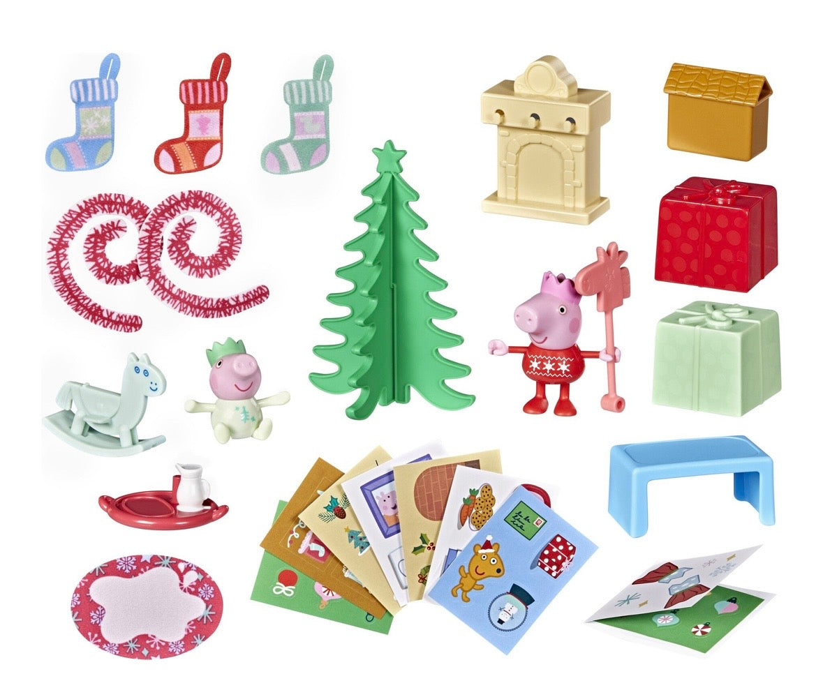 Peppa and Evie's Advent Calendar