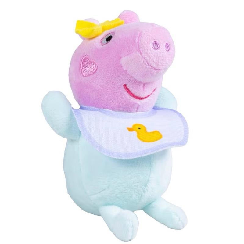 Peppa Pig Mummy Pig & Evie 33cm Large Plush Toy with Baby Evie Carrier