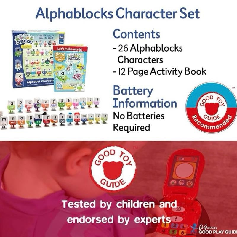 Alphablocks Alphabet Character Set