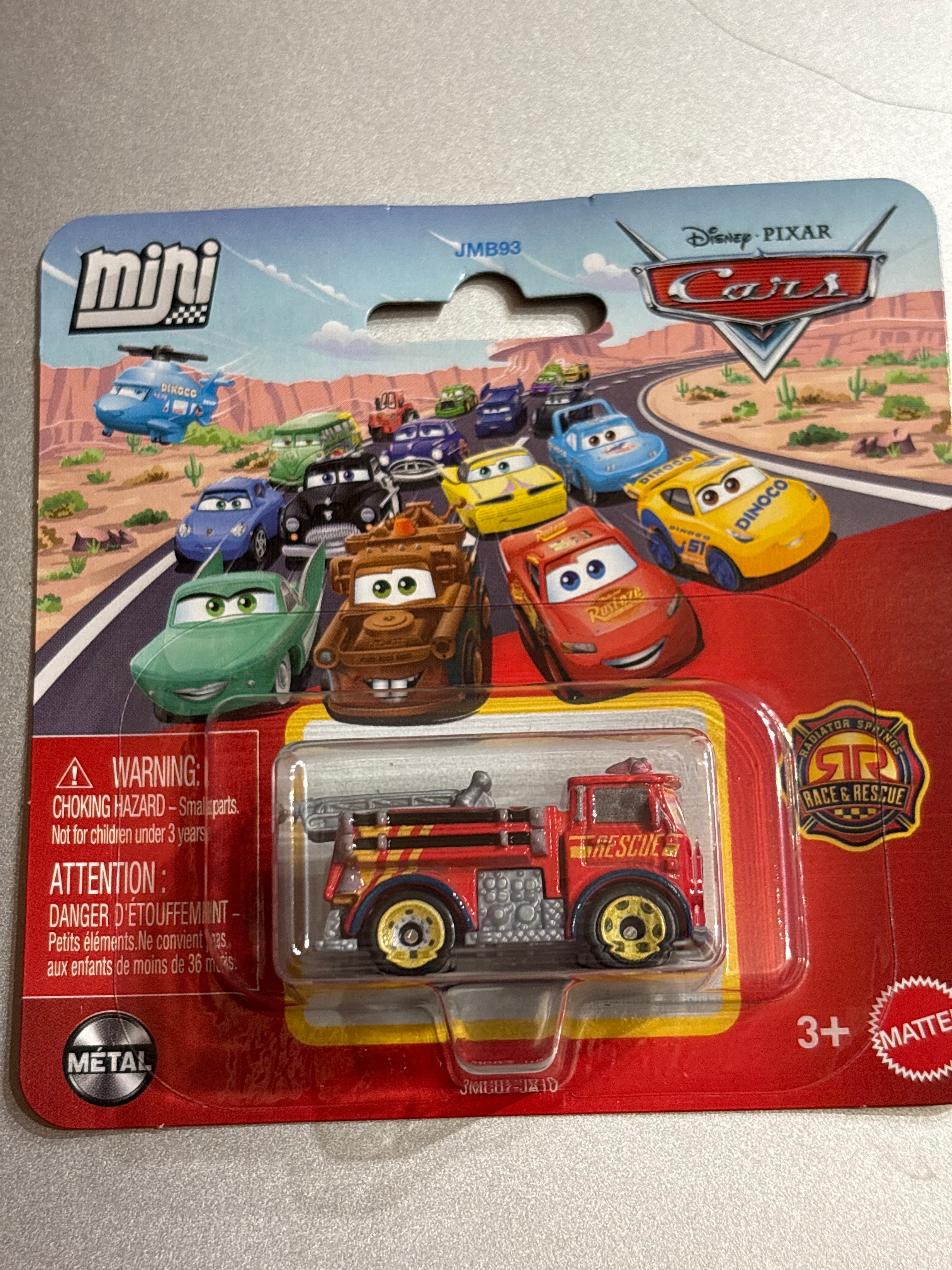 Disney Pixar Cars Mini Racer Blister Pack - R&R RED
