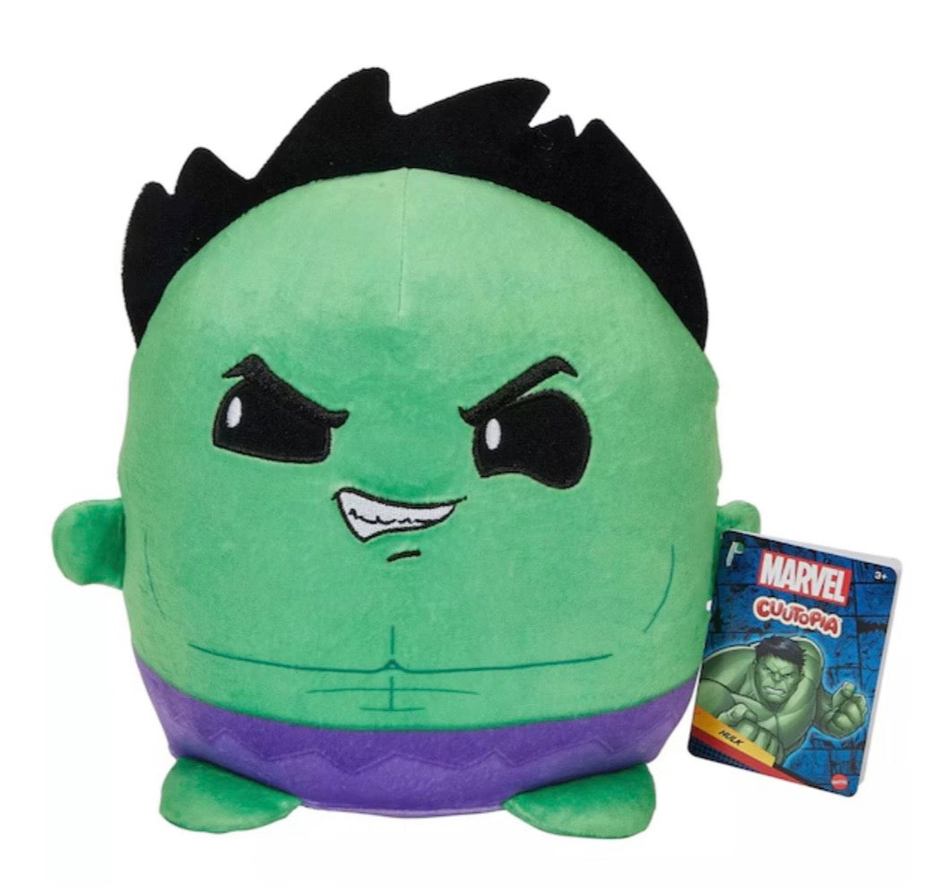 Marvel Cuutopia Plush Soft Toy. One Supplied