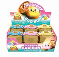 KTL Coloured Squishy Bao Bun In Dumpling Case Bundle. One of each colour supplied (3 Dumplings)