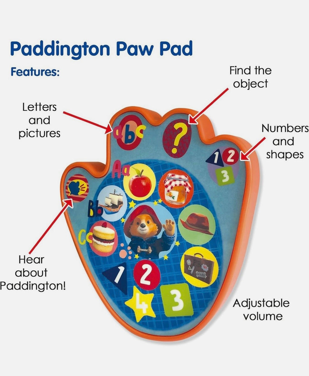 Paddington Bear Paw Pad