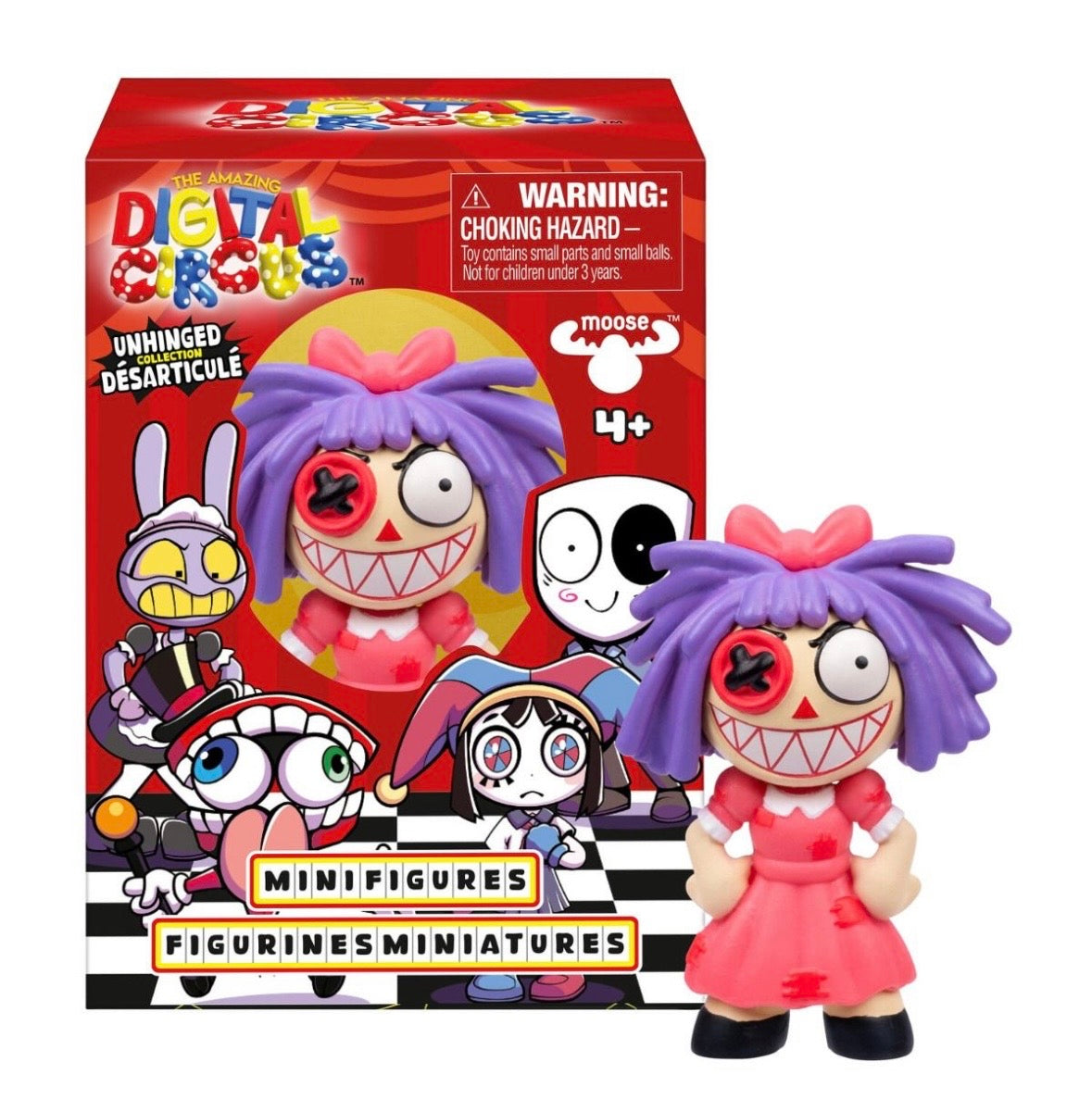 Amazing Digital Circus Unhinged Collection Collector Mini Figure