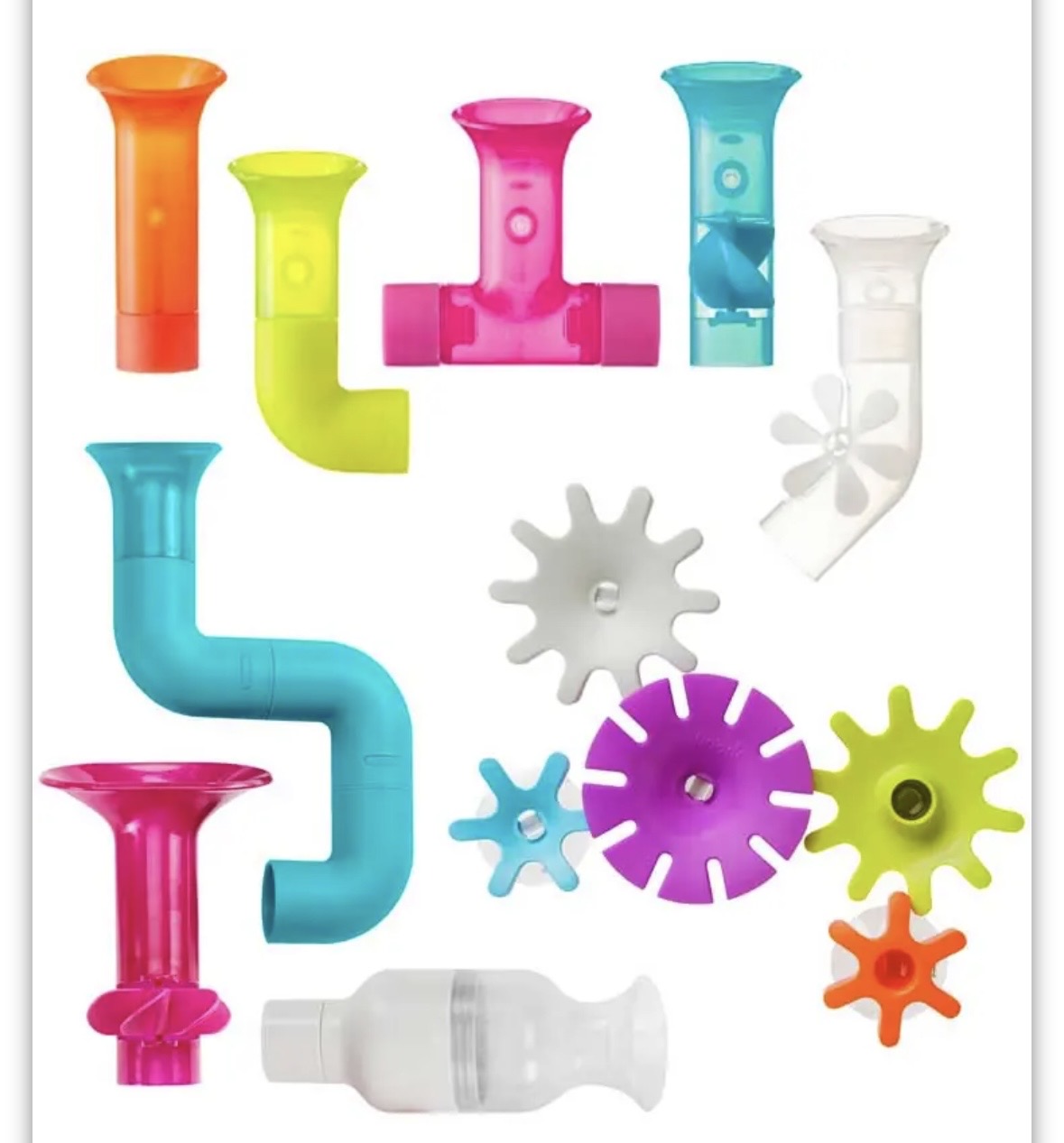 Pipes & Tubes & Cogs Bath Toy