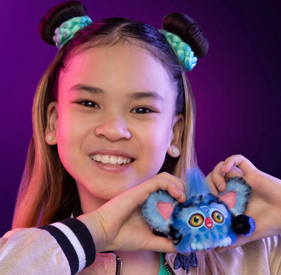 Furby Furblets Interactive Toy KPop Demon Hunters Derpy Tiger
