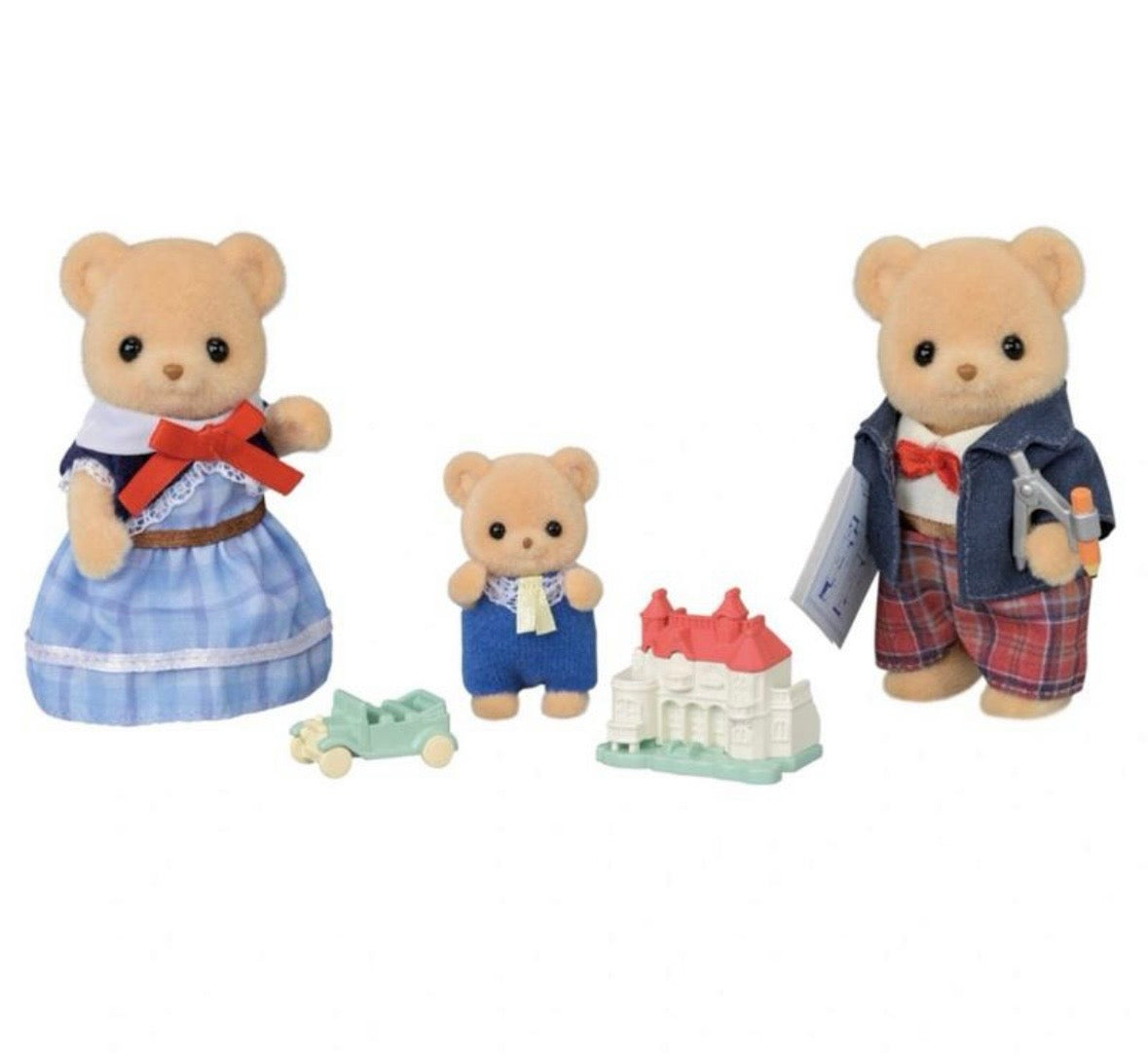 Sylvanian Families - Biscuit Bear Family 5851