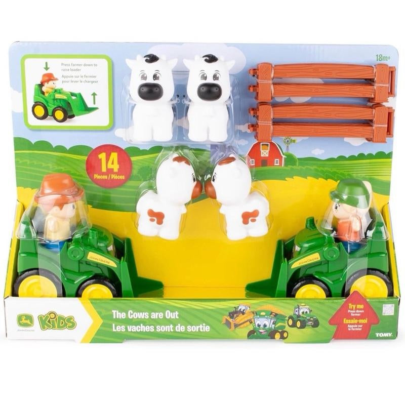 John Deere The Cows Are Out Playset