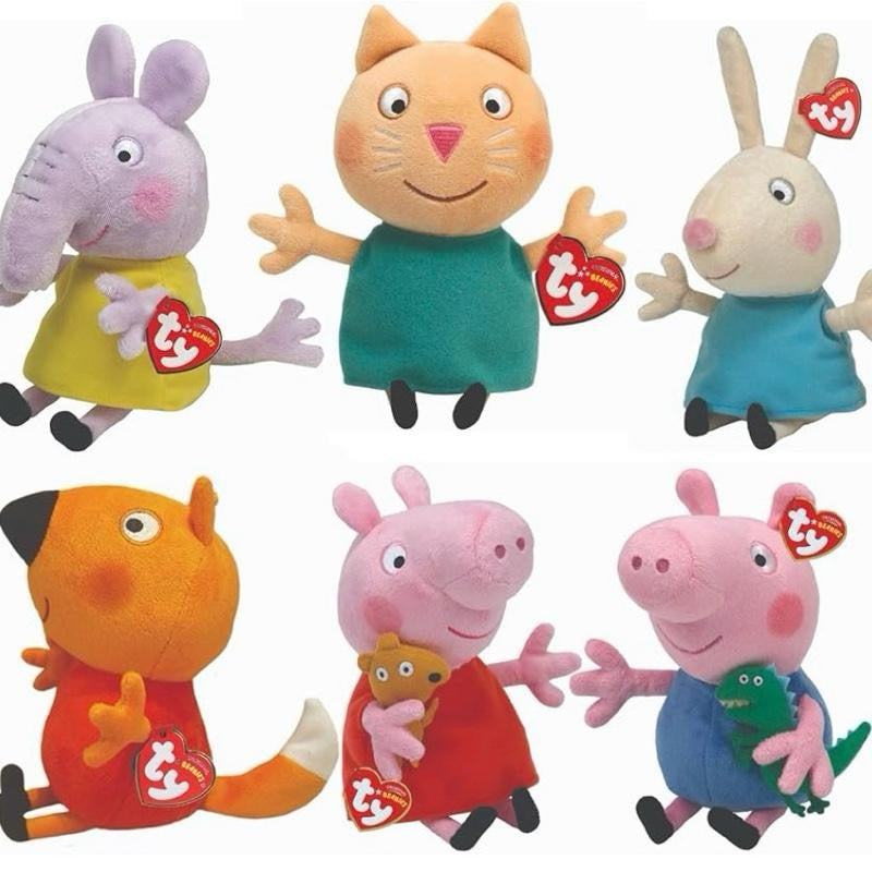 TY Beanie Babies - Peppa and Friends (Select style / One supplied)