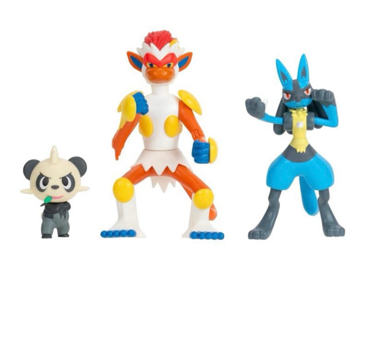 Pokémon Fighting-type 3-figure Multipack Battle Ready Deluxe Action Figures Set