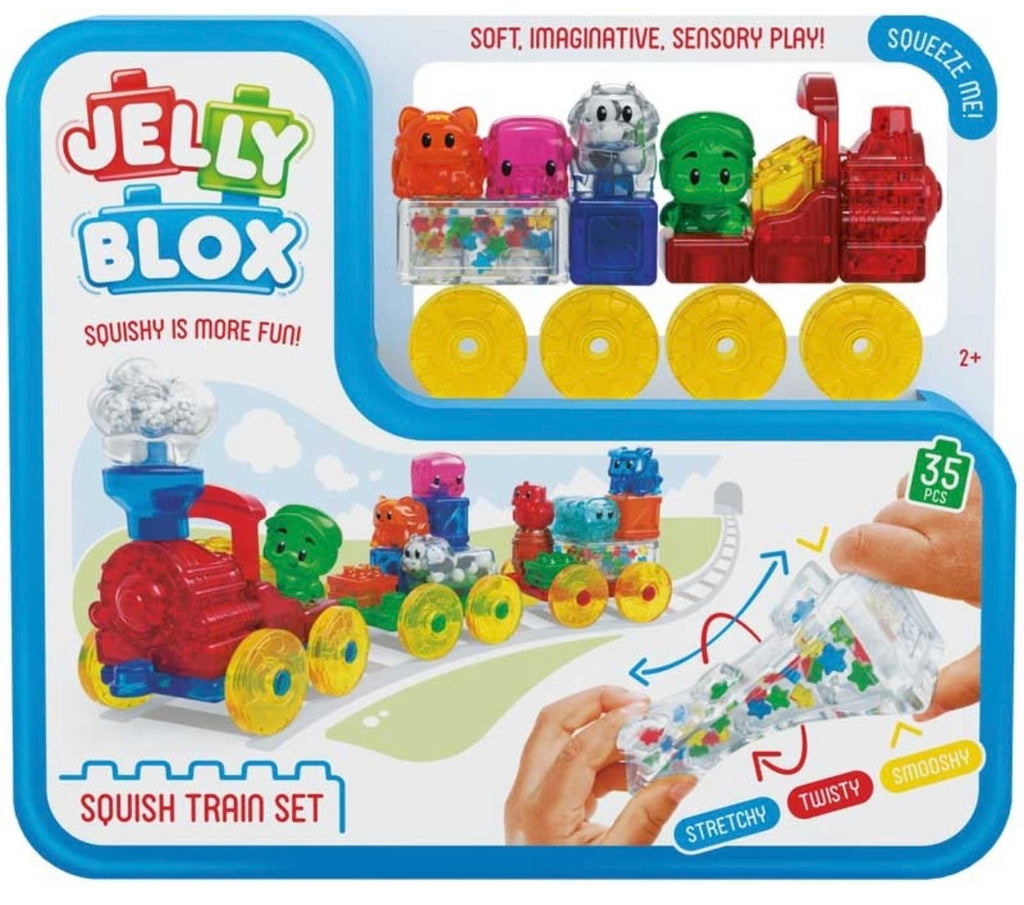 Jelly Blox Squish Train Set