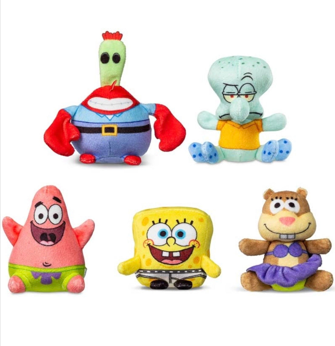 SpongeBob SquarePants Micro Teenies Collectors Edition 5 Pack