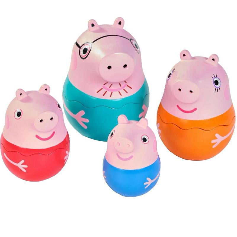 Tomy Peppa Pig Nesting Family Bath Toy