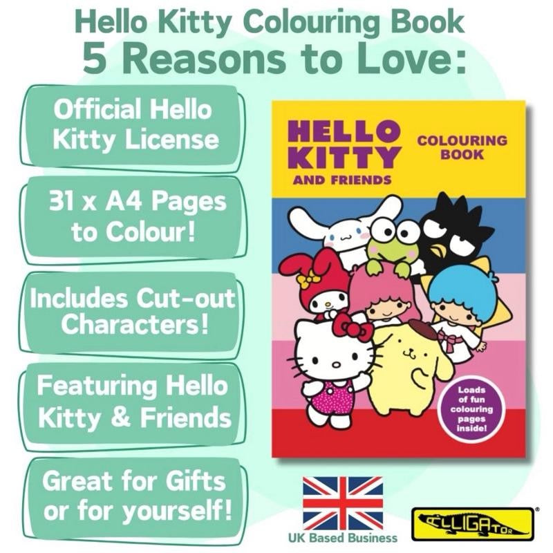 Hello Kitty & Friends Colouring Book
