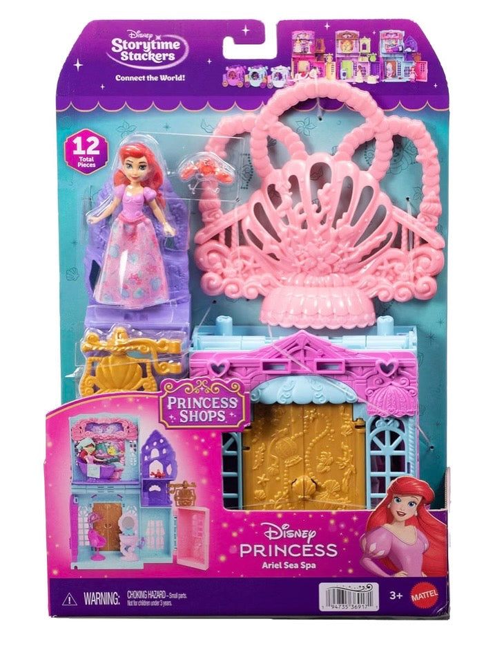 Disney Princess Storytime Stackers: Ariel Sea Spa Playset