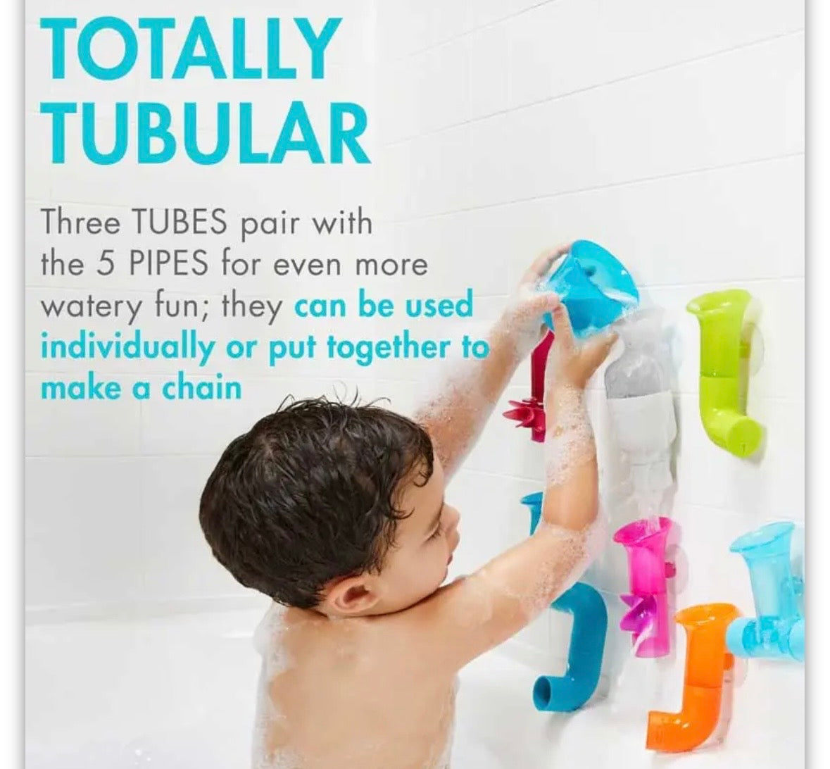Pipes & Tubes & Cogs Bath Toy