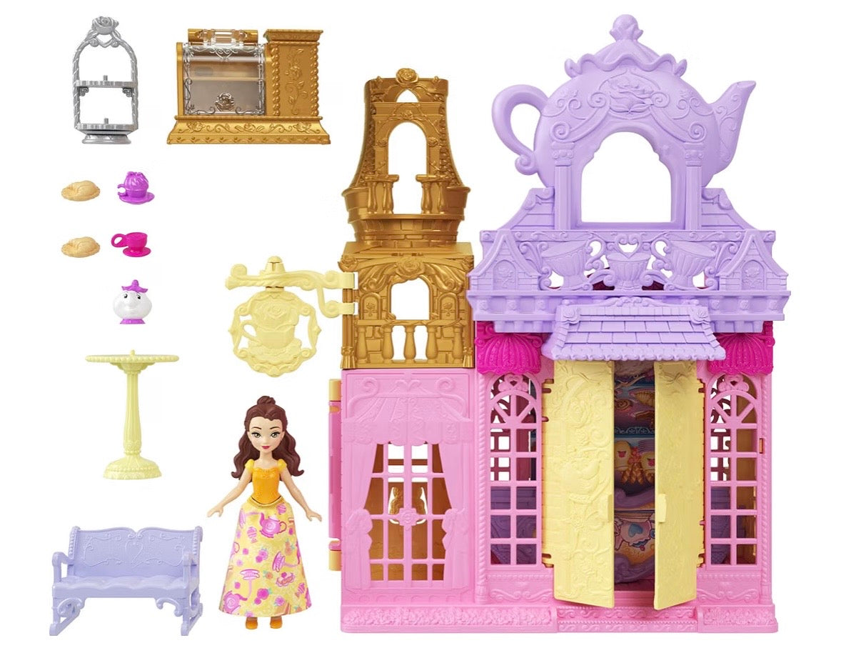 Disney Princess Storytime Stackers: Belle Tea Shop Playset