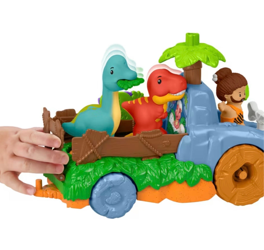Fisher Price Little People Dino Wobble Truck