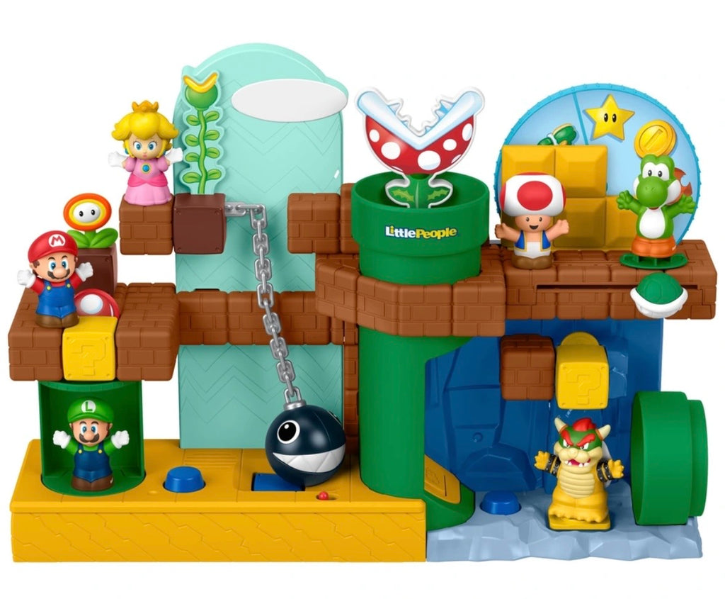 Fisher-Price Little People My Mario Mario's Adventure Playset