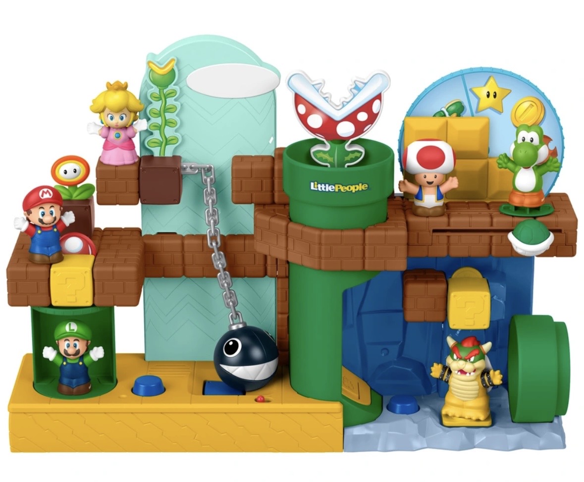 Fisher-Price Little People My Mario Mario's Adventure Playset