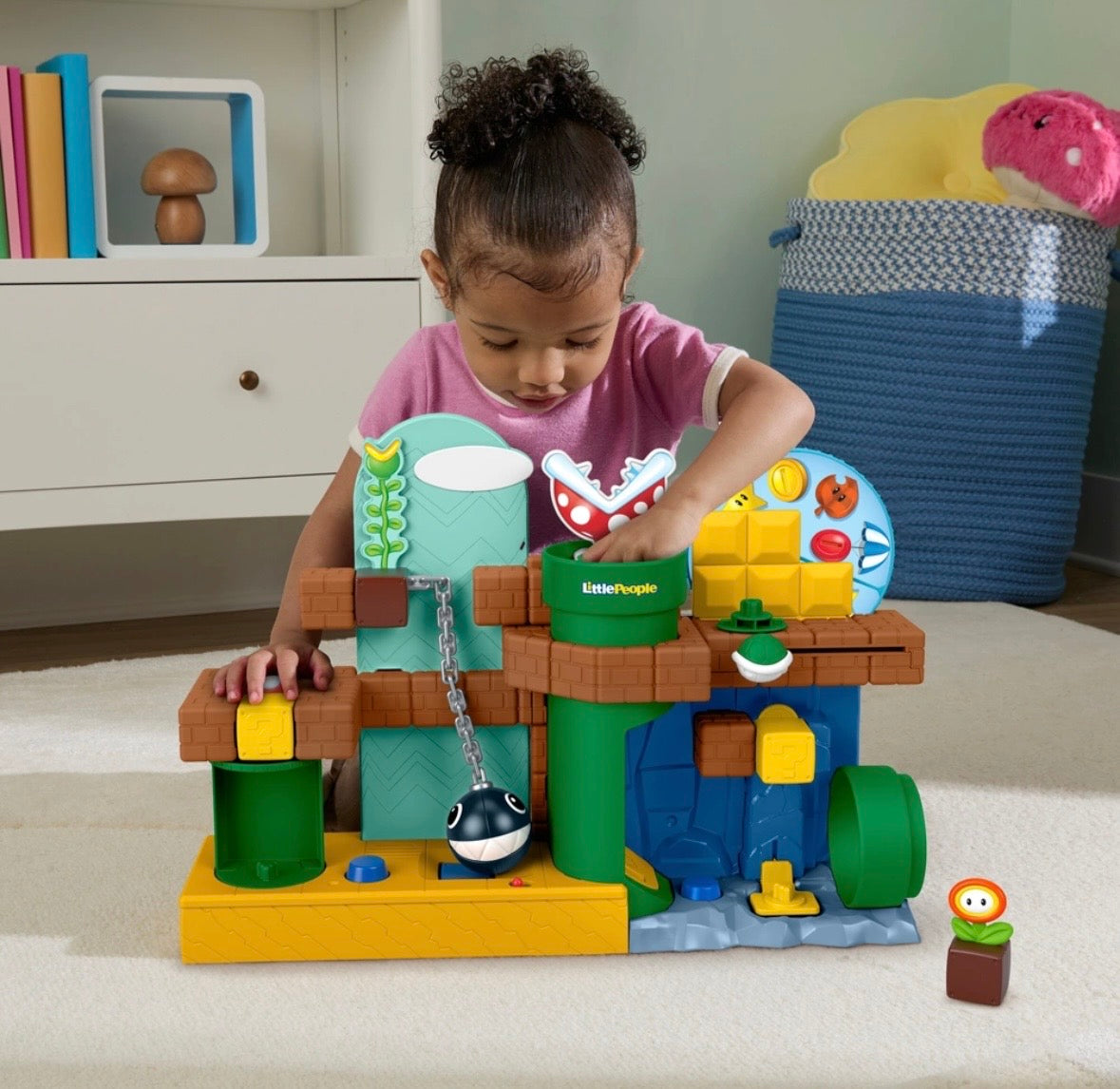 Fisher-Price Little People My Mario Mario's Adventure Playset