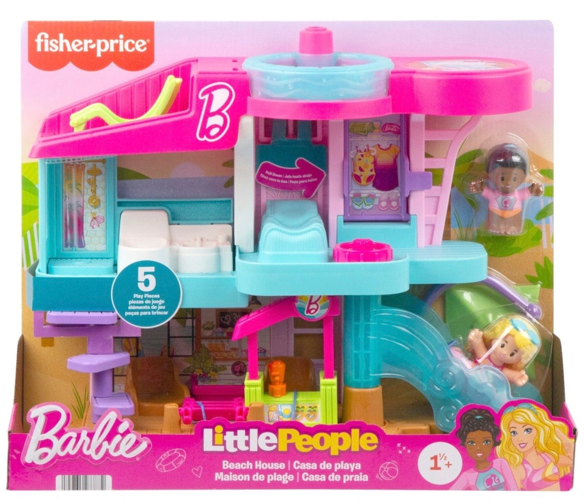 Fisher Price Little People Barbie Beach House