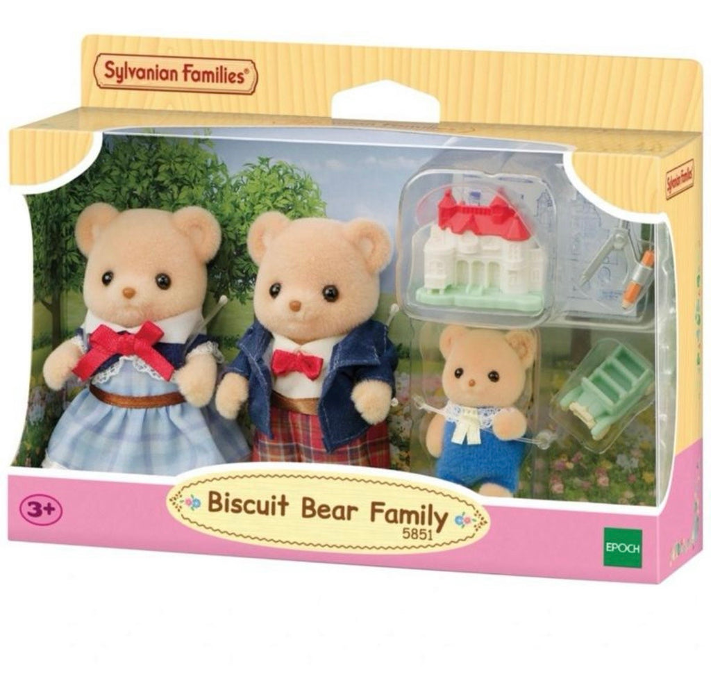 Sylvanian Families - Biscuit Bear Family 5851