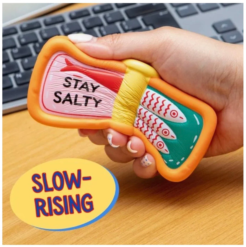 Stay Salty Sardine Tin Stress Toy
