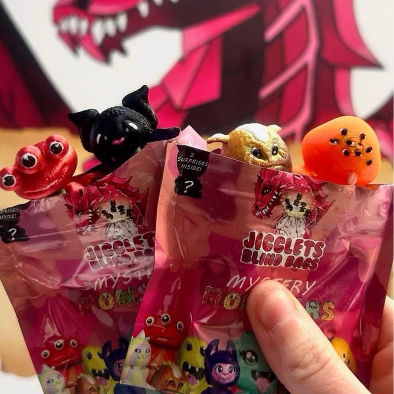 Jigglets 3D Printer Mini Fidget Blind Bags - Mystery Monster