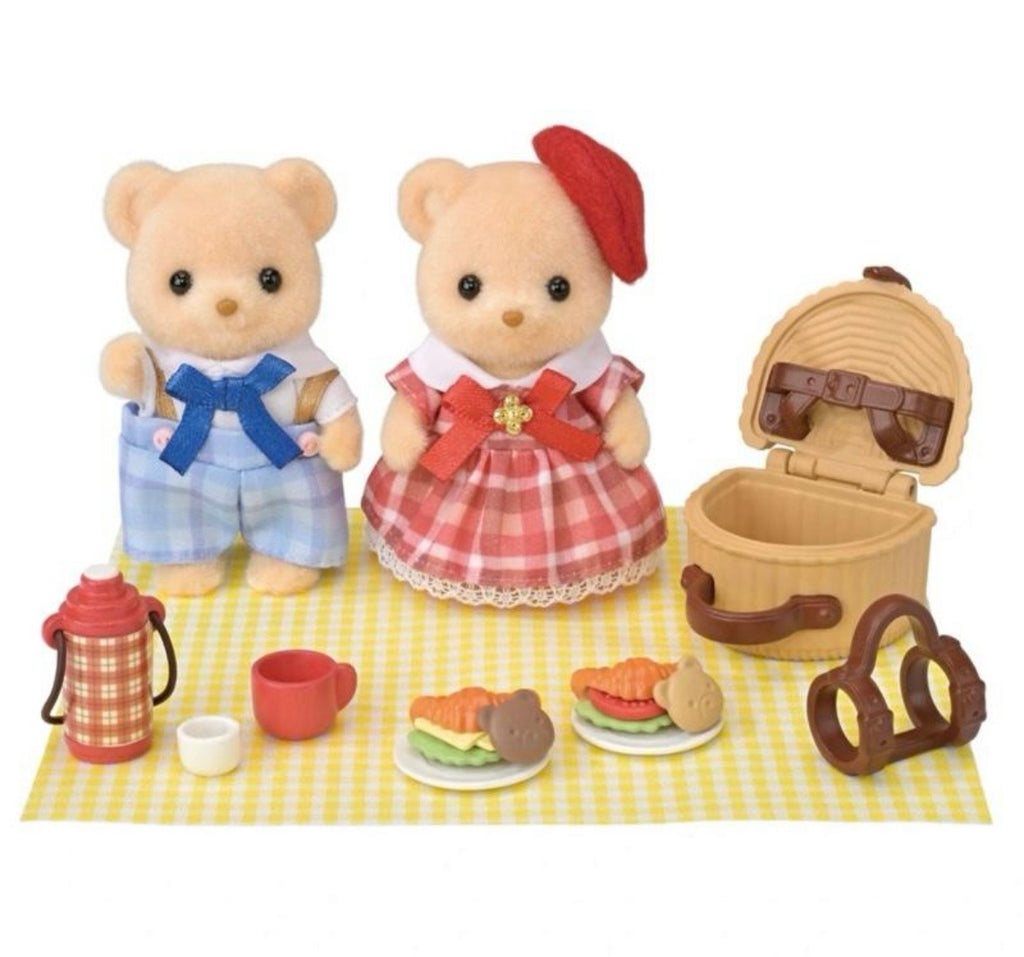 Sylvanian Families - Biscuit Bear Brother & Sister Set 5852
