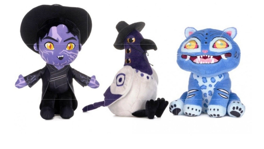 KPop Demon Hunters Boy/Animal 30cm Plush Toy (One Supplied)