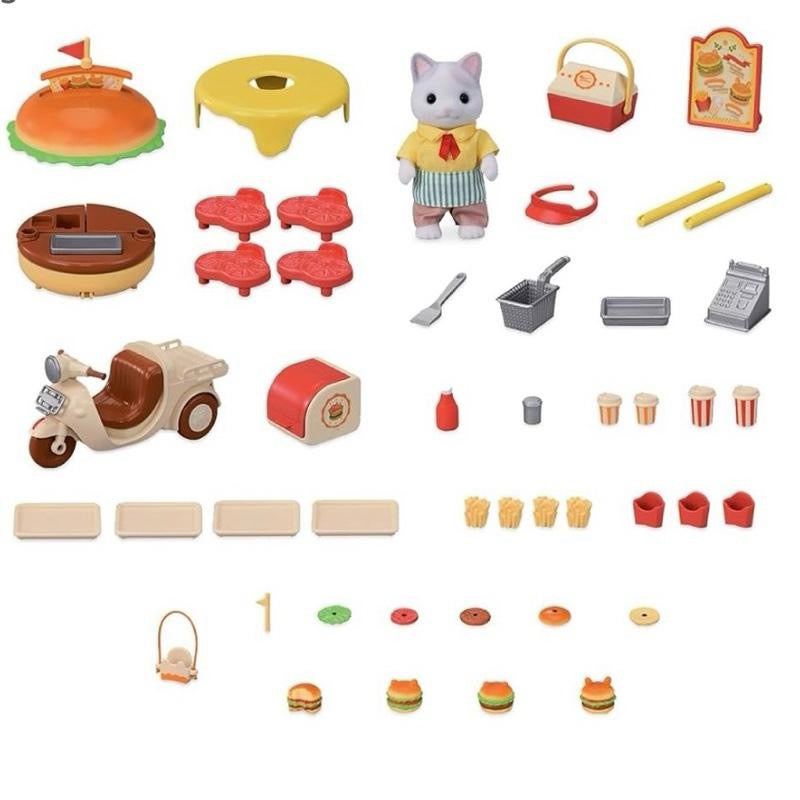 Sylvanian Families - Hamburger Stand