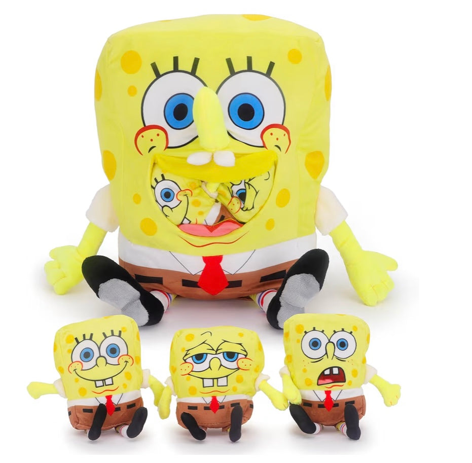 Spongebob Plush Character Bag