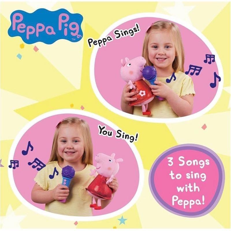 Peppa Pig Sing with Me Interactive Plush Toy