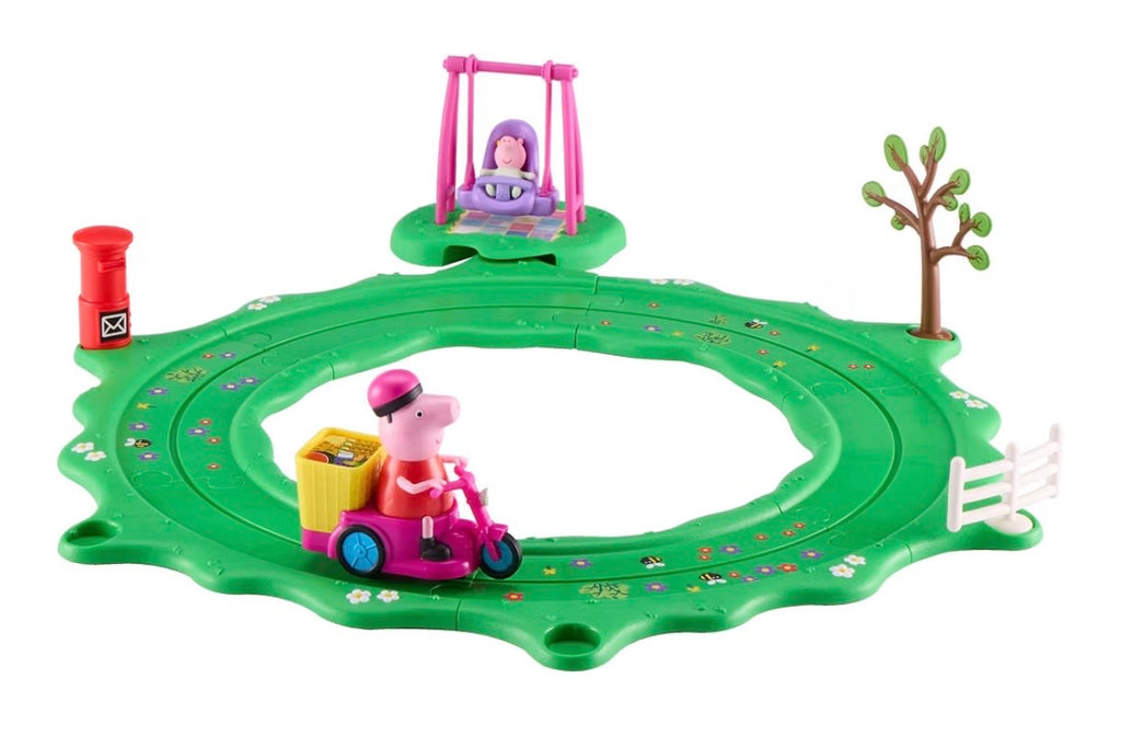 Peppa Pig Whizz Around Peppa & Evie Fun In The Park Set