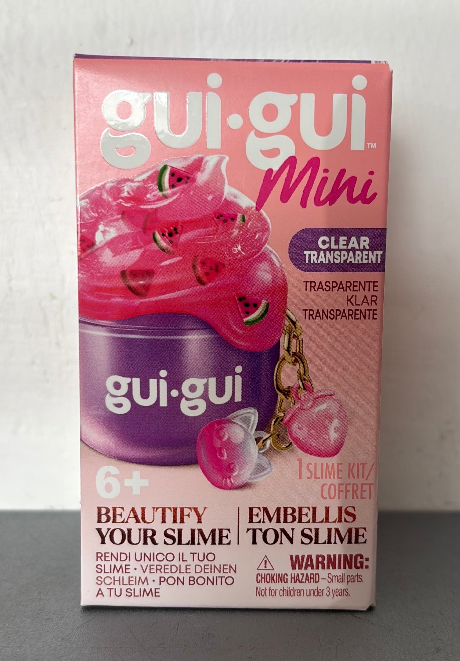 Gui Gui Mini Jar Beautify Your Slime Keyring Assortment