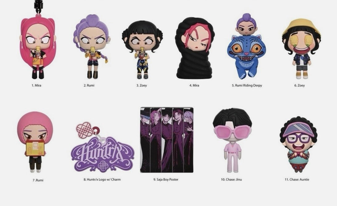 K-Pop Demon Hunters Special Edition Bag Clips