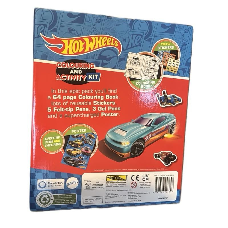 Hot Wheels Colouring & Activity Kit