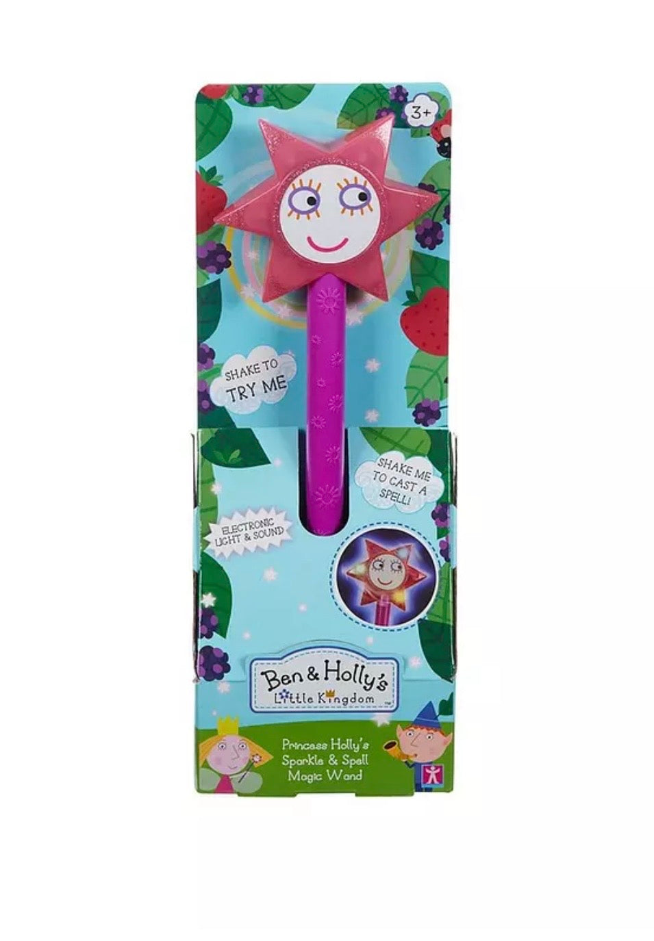 Ben & Holly's Little Kingdom
Princess Holly's Magical Wand With Sound & Speech