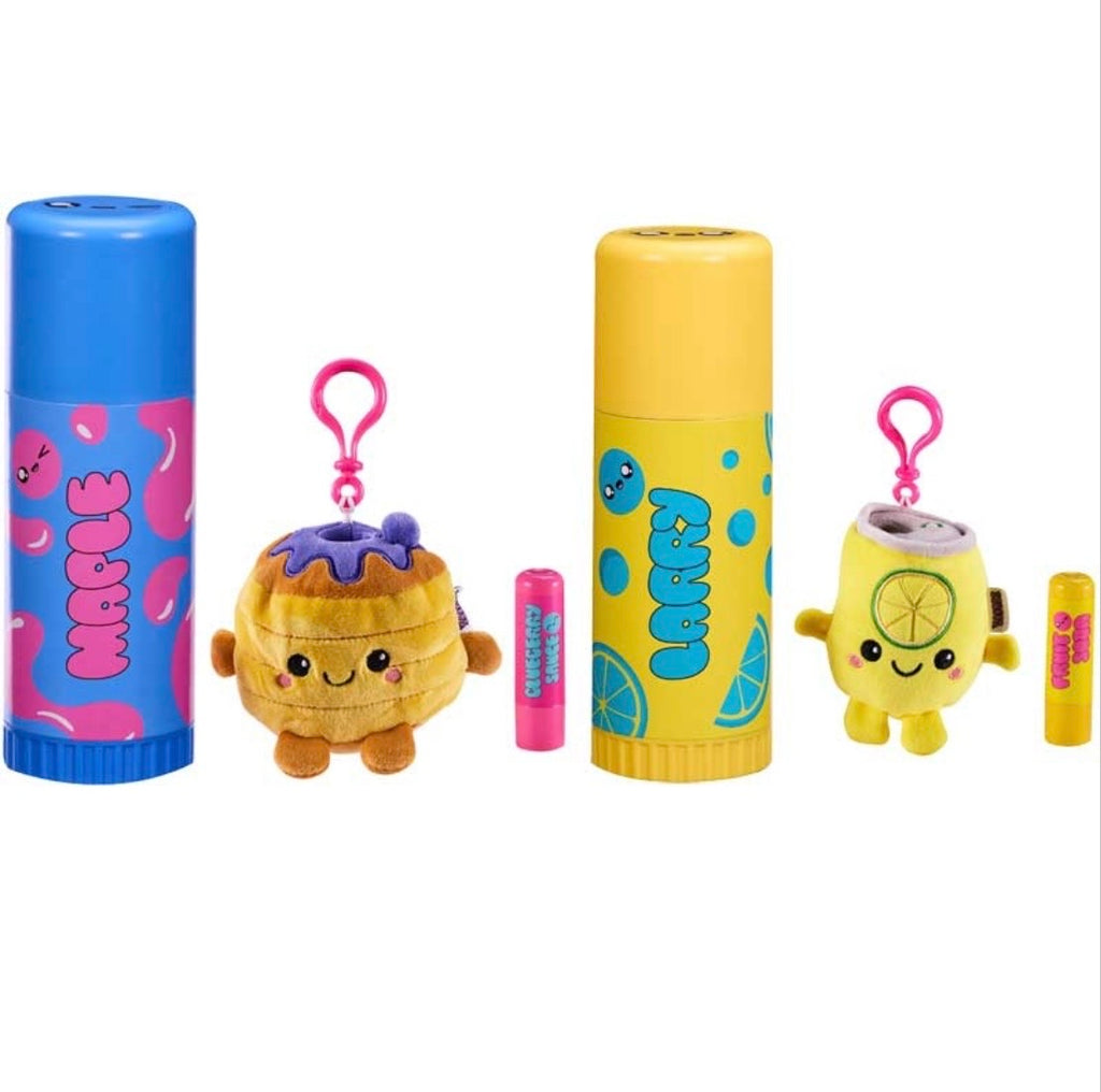 Stuffs: Clip on Stuffie & Lip Balm. Selected at Random