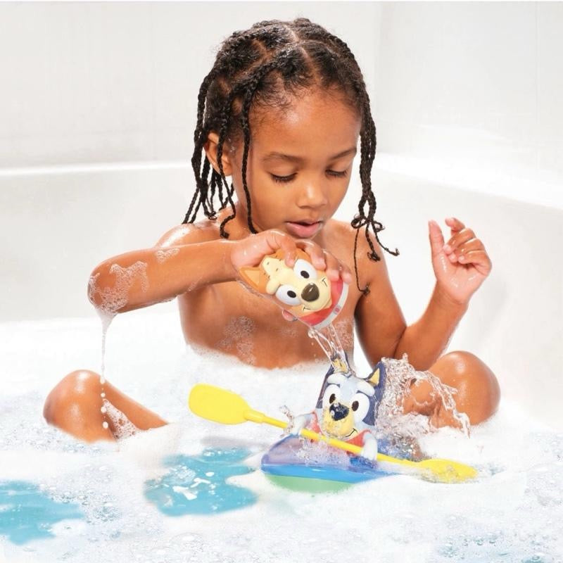 Bluey Pull & Go Canoe Bath Toy
